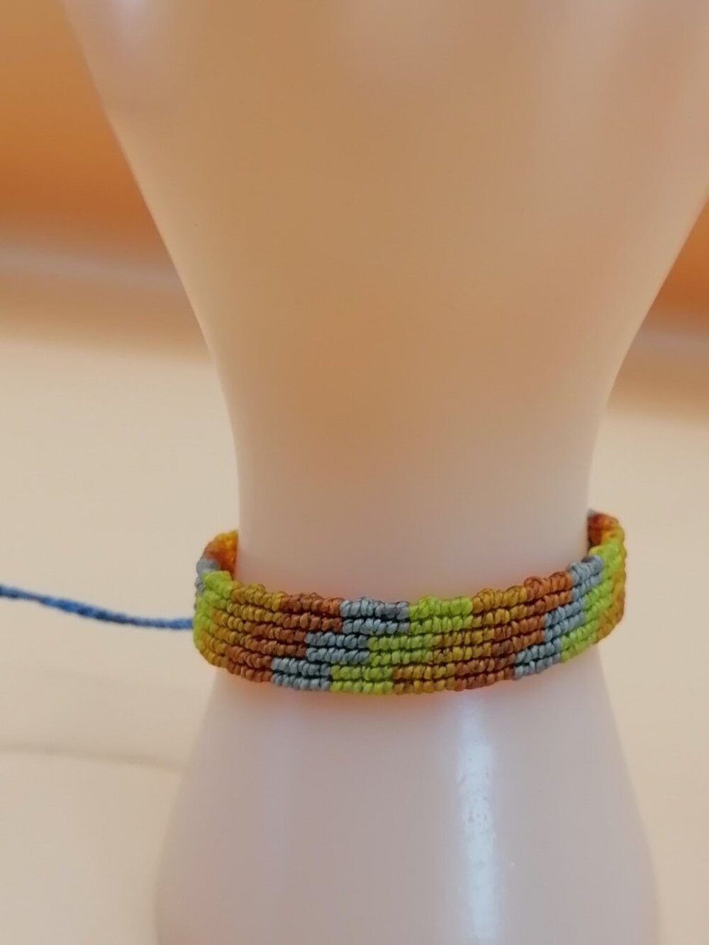 Rainbow Macrame Friendship Bracelet Colorful Handmade Bracelet
